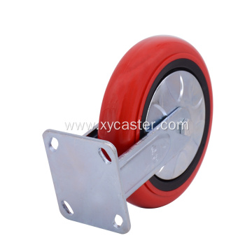 Rigid 8 Inch PVC Caster